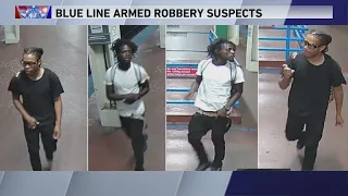 Police searching for CTA Blue Line armed robbery suspects