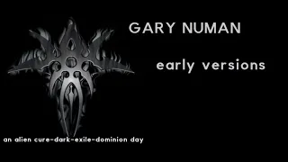 gary numan early versions