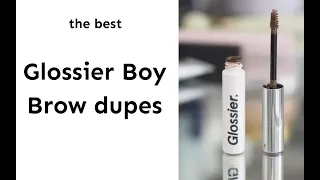 The best Glossier Boy Brow Dupes in 2024