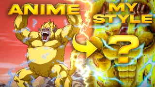 How to Draw GOLDEN OOZARU | Anime vs My Art | Commission #140