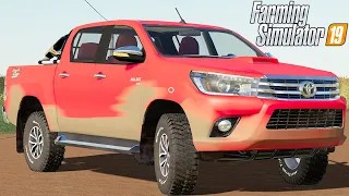 COMPRANDO MINHA NOVA TOYOTA HILUX | Farming Simulator 19 | Fazenda Jatobá - Episódio 68