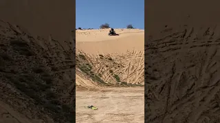 YAMAHA TENERE 700 VS STEEP SAND DUNE