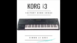 Korg i3 - Factory Demo Songs