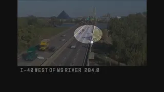 WATCH: Stunning video shows moments police chase ended in crash on I-40 bridge near Memphis