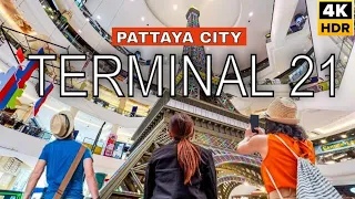 Terminal 21 Pattaya | Next Level Shopping Mall in Thailand 🇹🇭🛍️😀