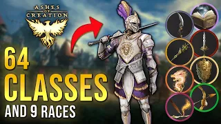 Ashes of Creation: ALL 64 classes and races explained