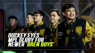 Duckey eyes MPL glory for newer 'Bren boys' | ABS-CBN News