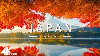 FLYING OVER JAPAN ( 4K UHD ) - Relaxing Music Along With Beautiful Nature Videos - 4K Video Ultra HD