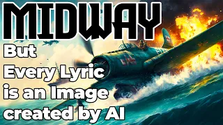 Sabaton - Midway - But Every Lyric is an Image created by AI