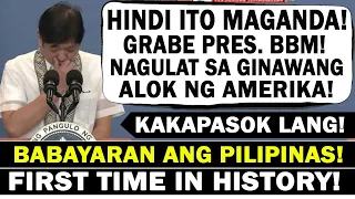 BREAKING NEWS! PRES BONGBONG MARCOS! HINDI KINAYA ANG ALOK NG ESTADOS UNIDOS! KAPALIT NG UTOS NI BBM