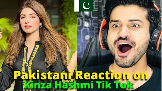 Reaction on Kinza Hashmi TIKTOK VIDEOS | Drama Actress | Reaction Vlogger