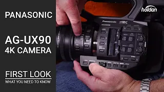 Panasonic AG-UX90 4K Camcorder | First Look