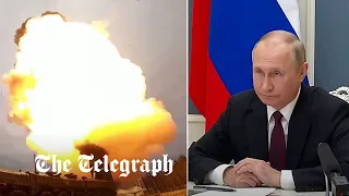 Putin oversees Russian military drills simulating 'massive nuclear strike'