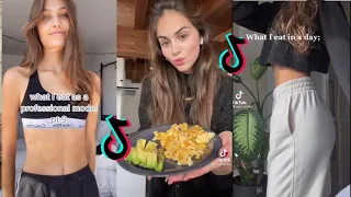 what i eat in a day as a model? pt.4 TikTok Compilation 🍽️