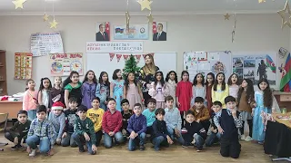 3 d sinif şagirdlərinin bayram təbriki sinif rəhbəri Sevda Nağıyeva