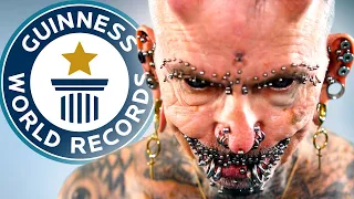 Rolf Buchholz: I have the most body mods in the world! - Guinness World Records