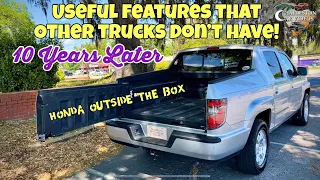 This 10 Year Old Honda Ridgeline Has Features that New Trucks Don't | Start Up & Drive Why to Buy!