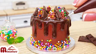 Sweet Amazing Chocolate Cake Decorating | ASMR Cooking Mini Food