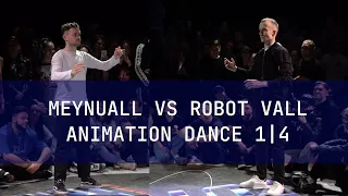 Robot Vall vs Meynuall Animation dance 1|4 Back to the future battle 2021
