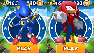 Sonic Dash - Metal Sonic VS Knuckles Dash _ Movie Sonic vs All Bosses Zazz Eggman