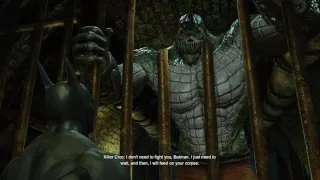 Batman: Return to Arkham - Arkham City Killer Croc Easter Egg