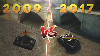 Tanki Online 2009 Vs 2017