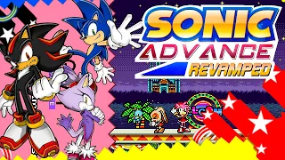 THIS GAME IS INCREDIBLE!! | Sonic Advance Revamped  [Sonic Fan Game]