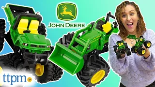 John Deere Monster Treads Trucks from TOMY Review!