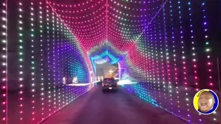 Lights Under Louisville! Christmas Lights display at the MEGA Cavern - Now with Lasers!