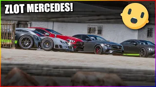 ZLOT MERCEDES *wygrał koszulkę w wyścigu* 😱✨ / Forza Horizon 5