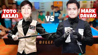 Pride of Davao City Vs Pride of Aklan | Mark Davao Vs Toto Aklan Race to 15 10-Ball Billiard Match