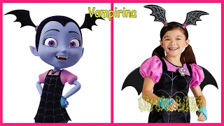 Disney Vampirina Characters in Real Life 👉 @NynaLife
