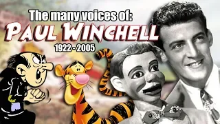 Many Voices of Paul Winchell - Animated Tribute (Tigger (Winnie the Pooh), Gargamel (Smurfs)