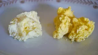 Difference Between White and Yellow Butter