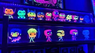 Black Light DIY Case + X-Men Blacklight Funko Pops! - Pop A Day!