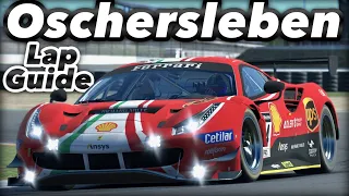 GUIDE - Ferrari Fixed 1:22.6 LAP @ Oschersleben (Ferrari 488 GT3 EVO) (iRacing VR)