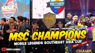 EVERY MSC CHAMPIONS (2017- 2019) | SNIPE GAMING TV