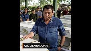 Duterte in Jolo: Crush Abu Sayyaf by whatever means