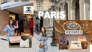 Paris Shopping Vlog I Paris Hermes Sevres I Chanel New Collection I Louis Vuitton New Bags