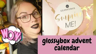 Glossybox 2021 Advent Calendar Full Unboxing