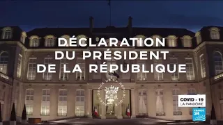 The terrible secret behind Macron covid19 speech