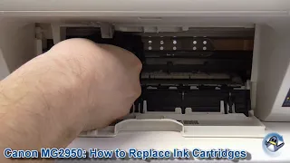 Canon Pixma MG2950: How to Change/Replace Ink Cartridges