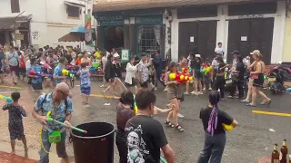 Laos water festival 2023 - Tết té nước Lào bao vui