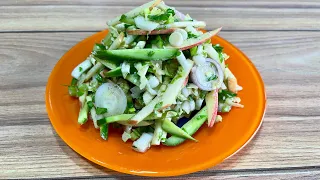 Eat cucumber salad for dinner every day and you will lose belly fat😱