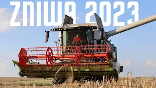 Jedyny taki we Wsi!✮ŻNIWA u @therolnikteam8334✮2023✮(ClaasTrion520&2x John Deere)✮