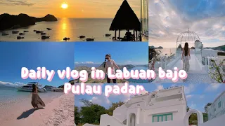 daily vlog in labuan bajo, pulau padar pink beach, komodo island, aesthetic