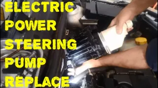 How to Electric Power Steering  Pump Replace & Bleed System Astra Opel Vauxhall Zafira How to DIY