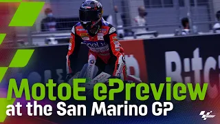 The ePreview of the FIM Enel #MotoE World Cup⚡️ at the #SanMarinoGP