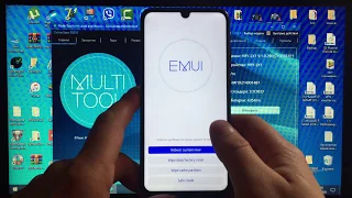 Honor 10 Lite. EMUI 9.1  - обход аккаунта Google - Понижение прошивки с HDD (HRY-LX1) Android 9. FRP