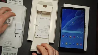 распаковка Samsung Galaxy Tab A7 Lite из Rozetka